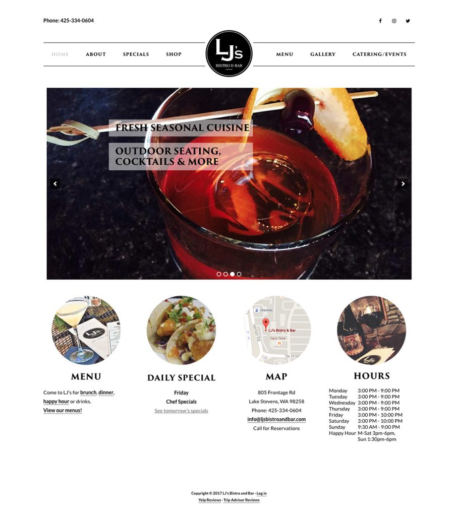 LJ's Bistro and Bar