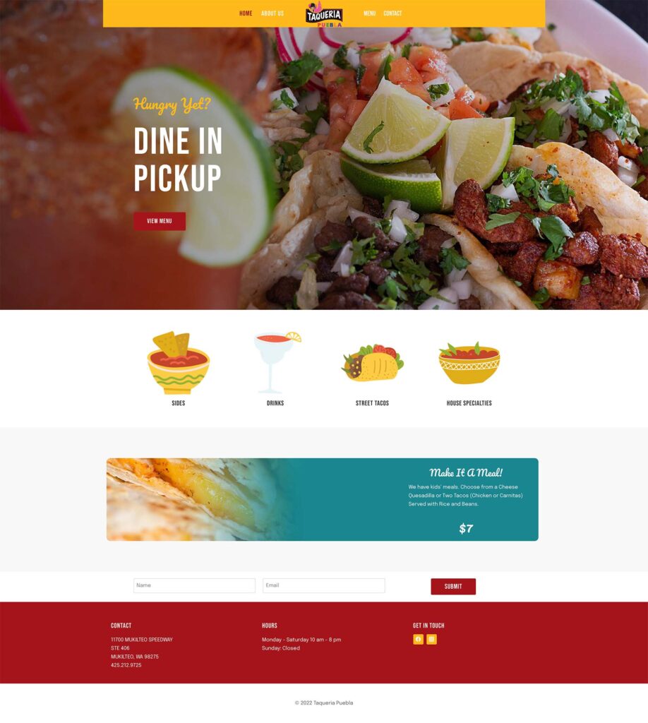taqueriapueblawa.com